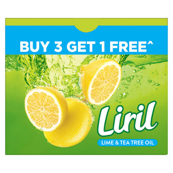 Liril Lime & Tea Tree Oil Soap (Buy 3 Get 1 Free)- ABZ1023