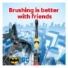 Colgate Batman Toothbrush For Kids, Battery Powered Electric Toothbrush, Age 3+, Kids Toothbrush With Extra Soft Bristles And Slim Handle, Includes Replaceable Batteries- TTR1012 - Image 3