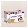 Santoor Skin Softening Sandal and Almond Milk Bathing Soap With Anti-Aging Properties- ABZ1026 - Image 2