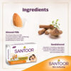 Santoor Skin Softening Sandal and Almond Milk Bathing Soap With Anti-Aging Properties- ABZ1026 - Image 3