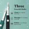 Perfora Rechargeable Electric Toothbrush - Military Green- TTR1017 - Image 3