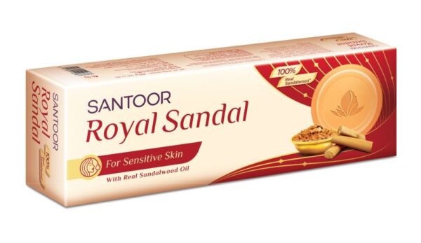 Santoor Royal Sandal Bathing Soap- ABZ1030