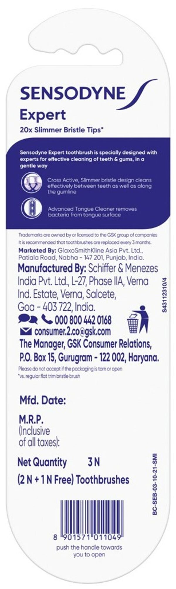 Sensodyne Expert Soft Toothbrush B2G1- TTR1020 - Image 2