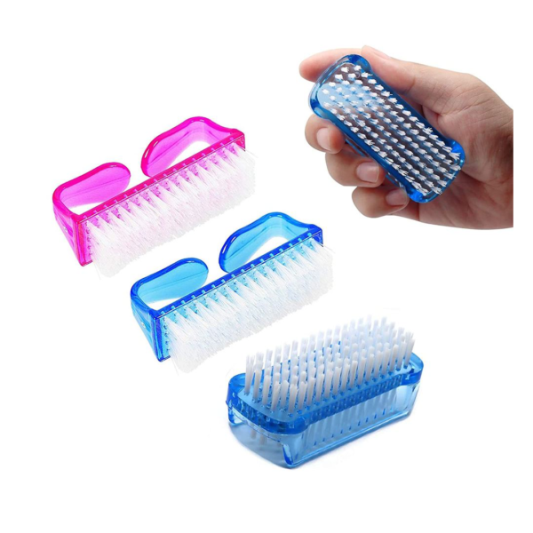 Handle Grip Nail Brush ( Set Of 3 )- JMJ1011