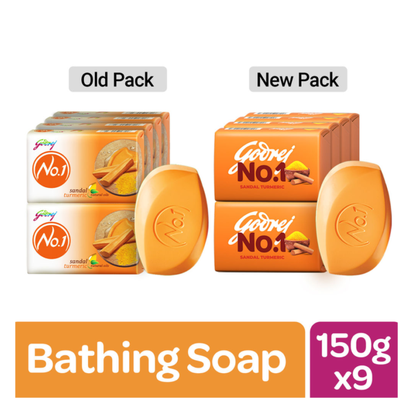 Godrej No.1 Sandal And Turmeric Bath Soap- ABZ1034