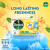 Dettol Lime Cool Bath Soap Bathing Soaps For Long Lasting Freshness Pack Of 4- ABZ1036 - Image 5