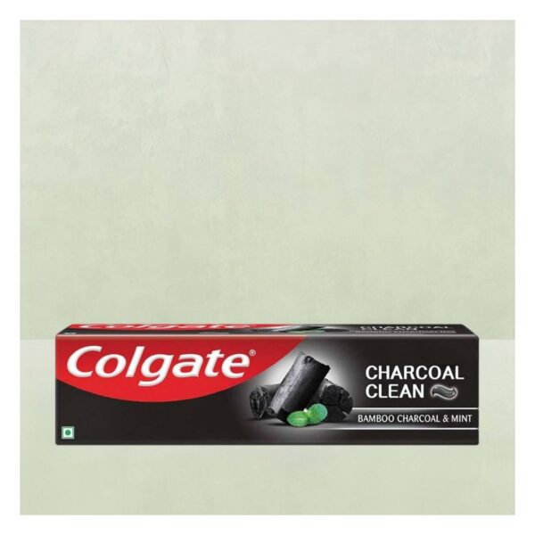 Colgate Charcoal Clean Black Gel Toothpaste Deep Clean with Bamboo Charcoal & Wintergreen Mint- EQB1022