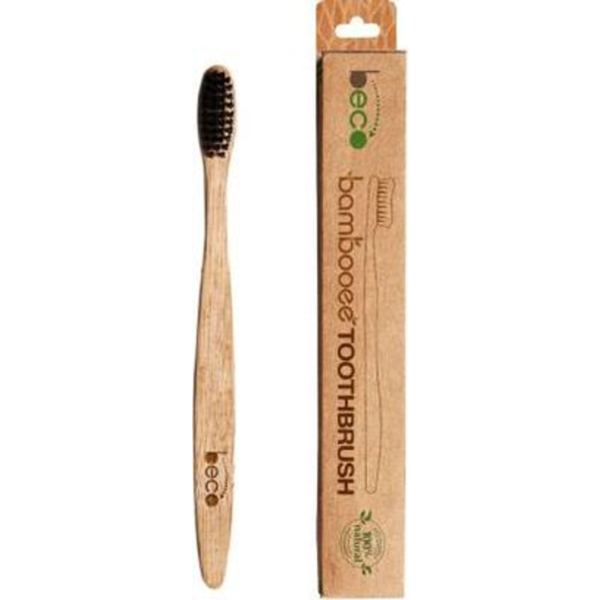 Beco Bamboo Toothbrush with Charcoal Activated Soft Bristles- TTR1031