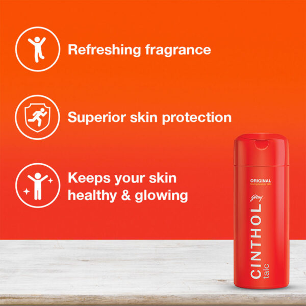 Cinthol Original Talcum Powder- JWT1007 - Image 2