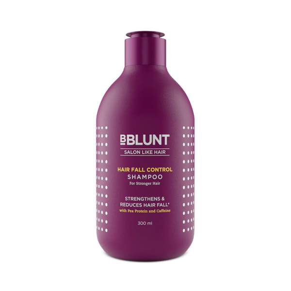 Bblunt Hair Fall Control Shampoo With Pea Protein & Caffeine For Stronger Hair- DCE1001