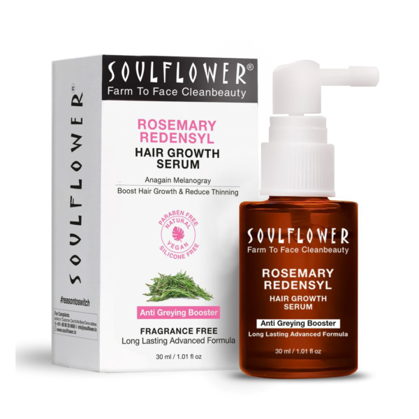 Soulflower Rosemary Redensyl Hair Growth Serum- WUC1001