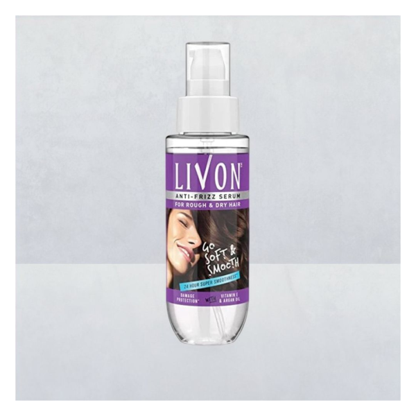 Livon Serum For Dry & Rough Hair For 24 Hour Frizz-Free Smoothness- WUC1003