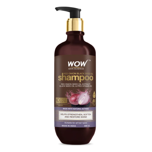 Wow Skin Science Red Onion Black Seed Oil Shampoo- DCE1006