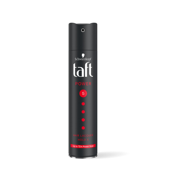 Schwarzkopf Taft Power Hair Lacquer Hairspray Hold 5 Up To 72h Power Hold- TSM1005