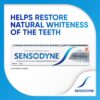 Sensodyne Toothpaste Whitening, Sensitive tooth paste to restore natural whiteness- EQB1034 - Image 2