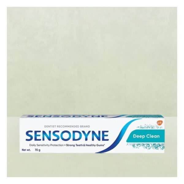 Sensodyne Toothpaste Deep Clean, Sensitive Tooth Paste For Advanced Cleaning And Lasting Freshness- EQB1037