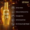 Streax Hair Serum Vitalized With Walnut Oil, For Hair Smoothening & Shine, For Dry & Frizzy Hair- WUC1023 - Image 6