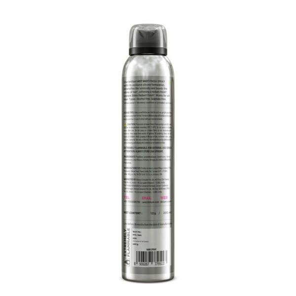 Bblunt Hot Shot Finish Spray For Radiant Shine- TSM1007 - Image 2