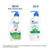 Head & Shoulders 2-In-1 Cool Menthol Anti Dandruff Shampoo + Conditioner For Women & Men- DCE1011 - Image 3