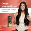 Wow Skin Science Apple Cider Vinegar Shampoo Restores Shine & Smoothness- DCE1012 - Image 3