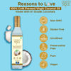 Coco Soul Cold Pressed Natural Virgin Coconut Oil- VEQ1006 - Image 6