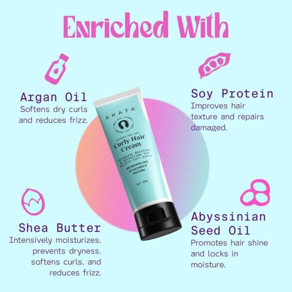 Arata Curl Care Hair Cream- TSM1009 - Image 3