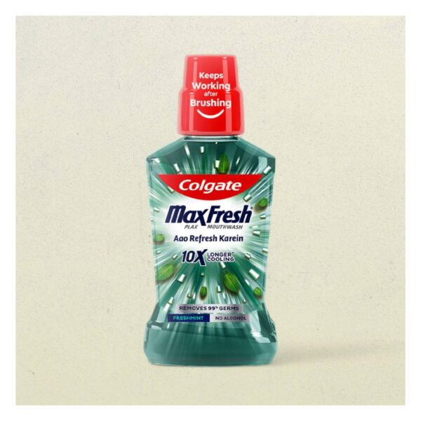 Colgate Max Fresh Plax Mouthwash - Fresh Mint- EQB1043