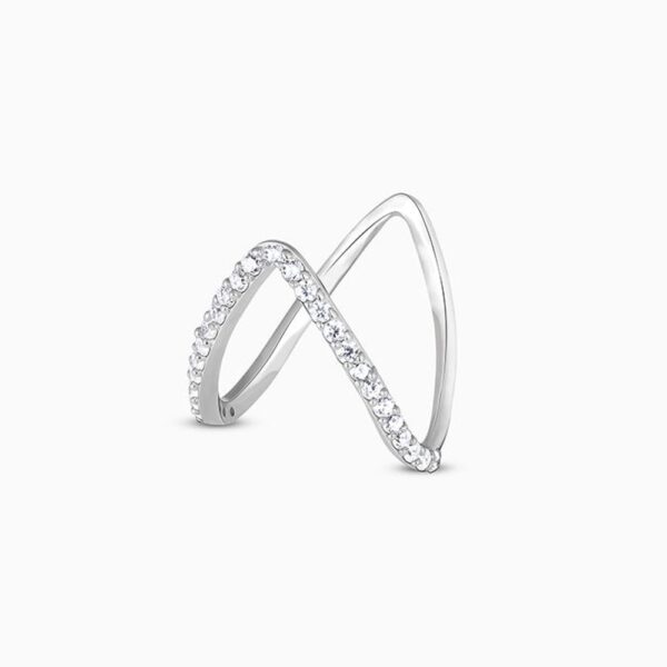 Giva Silver Beautiful Vanki Ring- XFN1003