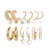 YouBella Jewellery Celebrity Inspired Gold Plated Earrings Combo For Girls And Women (Style 8)- TBC1003 - Image 2