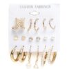 YouBella Jewellery Celebrity Inspired Gold Plated Earrings Combo For Girls And Women (Style 8)- TBC1003 - Image 4