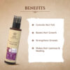 Khadi Essentials Red Onion & Black Seed Oil Hair Growth Oil For Stronger & Shiny Hair- VEQ1011 - Image 3