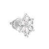 GIVA Silver Flowery Snowflake Studs- TBC1008 - Image 2