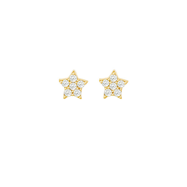 GIVA Golden Star Constellation Studs- TBC1012 - Image 3
