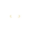 GIVA Golden Crescent Zircon Earrings- TBC1013 - Image 3