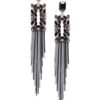 YouBella Jewellery Earings Crystal Tassel Handmade Earrings for Girls and Women- TBC1014 - Image 3