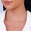 Giva Rose Gold Whole Heart Necklace- BQS1009 - Image 2