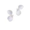 Sohi White Contemporary Studs Earrings- TBC1023 - Image 2