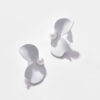 Sohi White Contemporary Studs Earrings- TBC1023 - Image 4