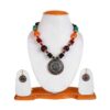 YouBella Stylish Afghani Tribal Jewellery Set For Women - Multicolour- FEP1001 - Image 2