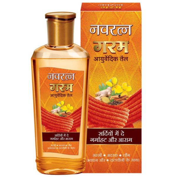 Navratna Ayurvedic Oil Garam- VEQ1036