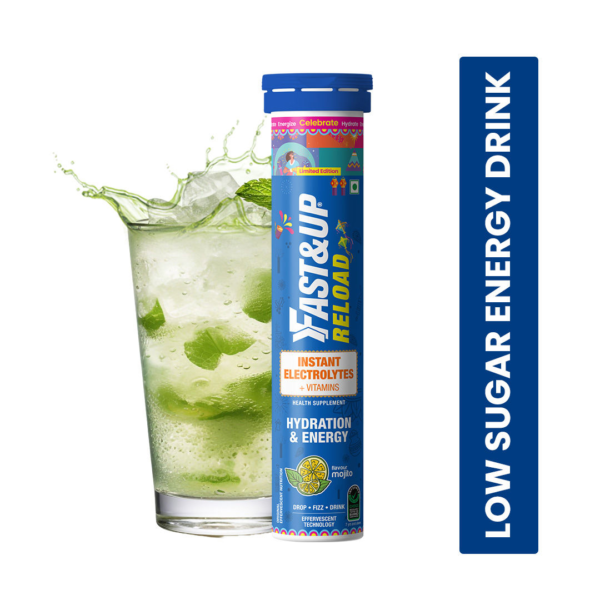 Fast&Up Reload Mojito Instant Energy Drink Makes 5 litres- XWK1012