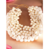 Rubans Women White Beaded Hair Pin- EYG1005 - Image 3