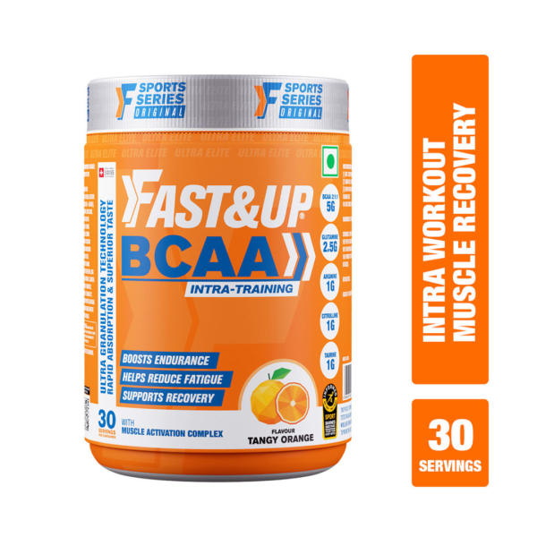 Fast&Up Bcaa - Intra-Workout Fuel - Tangy Orange Flavour- XWK1019