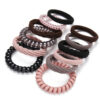 Jewels Galaxy Textured Hair Ties (Multicolour)- EYG1009 - Image 3