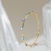 Salty Fashion Traditional Evil Eye Bangle for Women- WKW1016 - Image 2