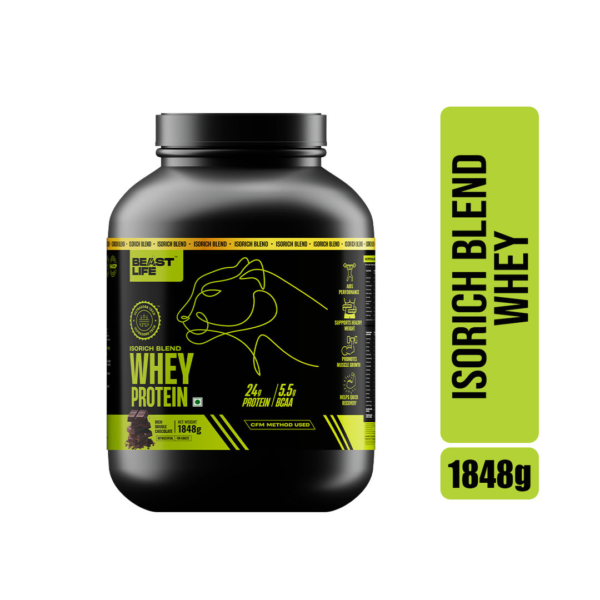 Beast Life Isorich Blend Whey Protein With Ultrasorb Tech- XWK1036