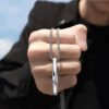 Salty Alpha Men Collier Silver Chain- BUU1006 - Image 3