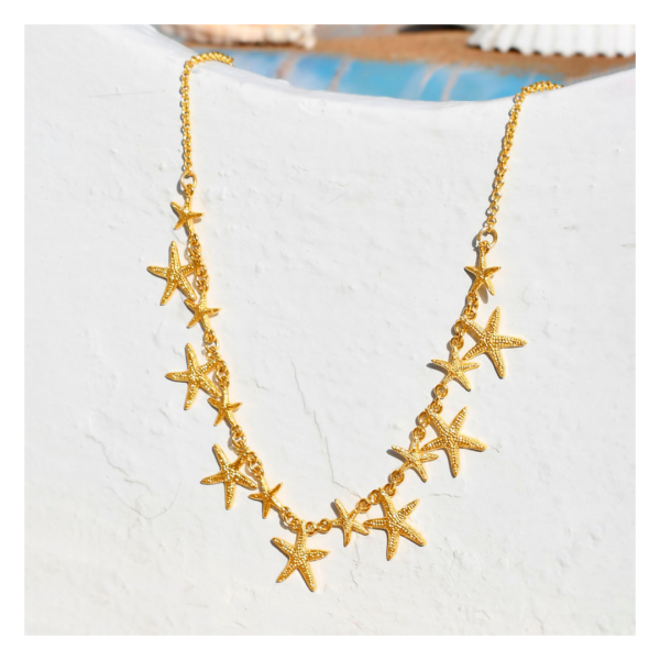 Voylla Hawaii Starfish Dangler Necklace- BQS1020