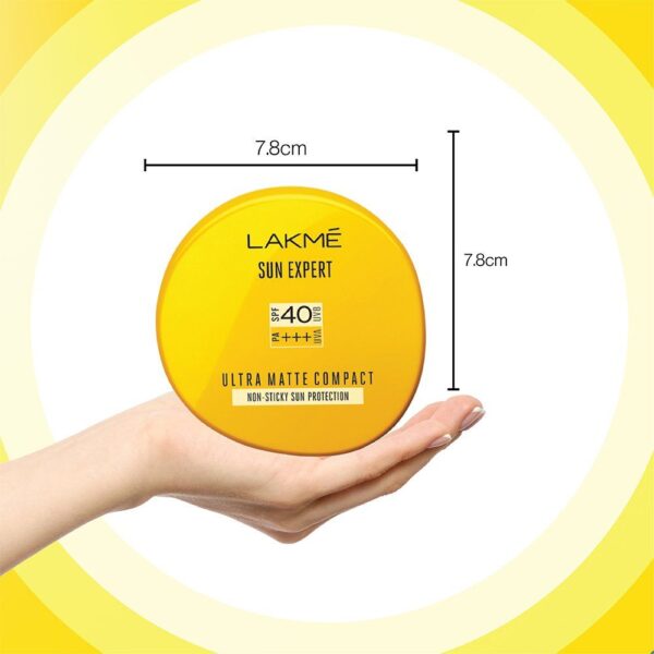 Lakme Compact Powder - Mattifying | Ultra Matte Finish- MPR1006 - Image 4