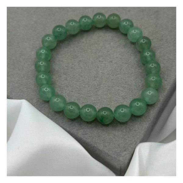 Seetara Green Aventurine Feather Bracelet - Green | One Size- WKW1021